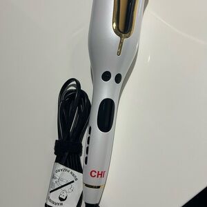 CHI White & Gold Ceramic Curling Iron - CHI Hair Tool
